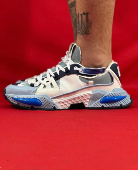 DOLCE GABANNA AIRMASTER BRANCO E AZUL