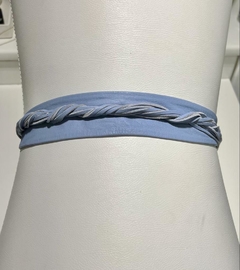 Faixa stripes denim