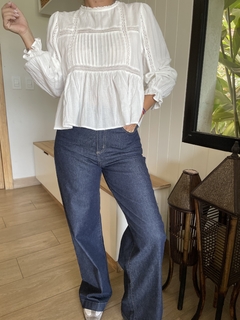 BLUSA BOHO ALFORZAS - comprar online