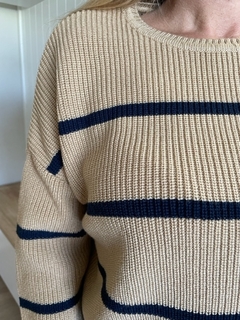SWEATER GRUESO RAYADO - comprar online