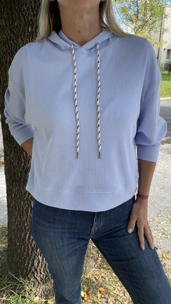 BUZO RELAX WAFLE CROP - comprar online