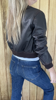 BOMBER ECO CUERO - comprar online