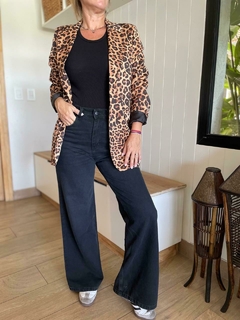 Imagen de BLAZER PRINT MARRON