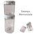 2 Potes Marmorizados Transparente - comprar online