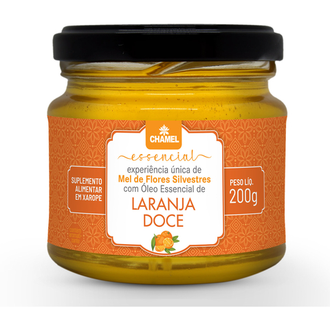 Mel com Oleo Essencial de Laranja Doce 200g