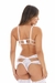 Lingerie sexy em renda com perneira - comprar online