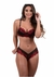 Lingerie com renda bicolor