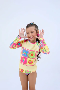MODA PRAIA BLUSA E CALCINHA SOL - PRE VENDA - LB Pijamas