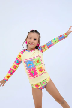 MODA PRAIA BLUSA E CALCINHA SOL - PRE VENDA