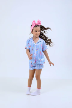 PIJAMA INFANTIL AMERICANO MANGA CURTA E SHORT FADINHA PRE VENDA - comprar online