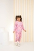 PIJAMA INFANTIL E BABY MACACÃO RATINHA ROSA