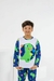 PIJAMA INFANTIL MANGA LONGA E CALÇA DINO GAMER - lbpijamas