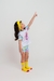 PIJAMA INFANTIL MANGA CURTA E SHORT URSINHO CARINHOSOS