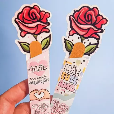 Card Lixa dia das mães