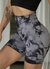 Short biker Tie Dye gris
