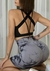 Short biker Tie Dye gris en internet
