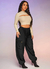 Pants cargo bolsillos negro