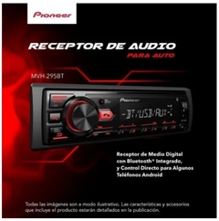 Estéreo Pioneer USB.AUX.BT.RADIO.DESMONT