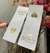 ADESIVO LACRE BRANCO | COM AMOR {hotStamping dourado} (15 unid)