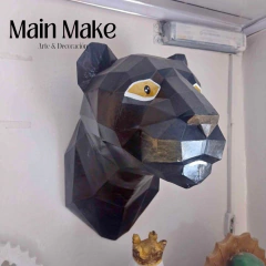 CABEZA DE LEONA / PUMA ORIGAMI
