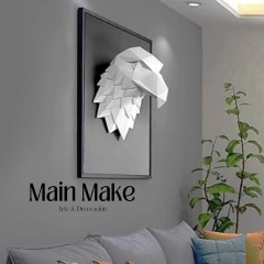 CABEZA DE ÁGUILA ORIGAMI - comprar online