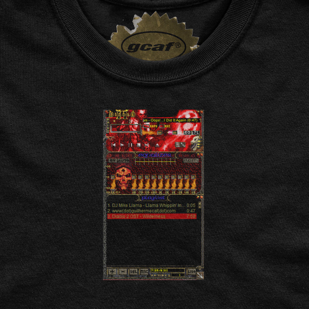 Camiseta Winamp - Diablo II