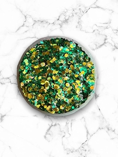 VERDE Y DORADO COMBINADO - comprar online
