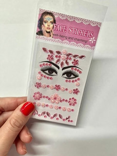 FACE GEMS MINI ROSA