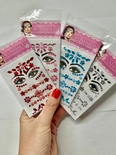 FACE GEMS MINI ROSA - comprar online