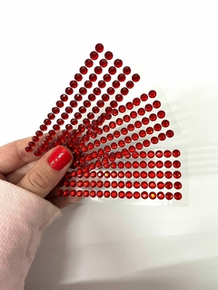STRASS ROSA ROJO 3MM