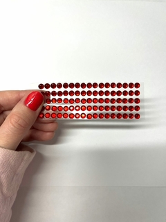 STRASS ROSA ROJO 3MM - comprar online