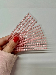 STRASS PERLA ROSA BEBE 3MM