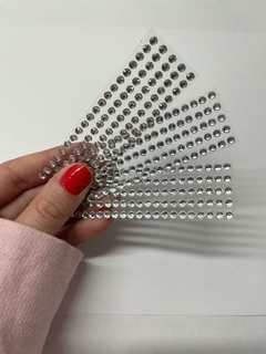 STRASS PLATEADO 2MM