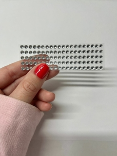STRASS PLATEADO 2MM - comprar online