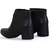 Bota Bottero Cano Baixo Couro Burnish Preto - Grif Acessórios