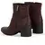 Bota Bottero de Couro Cano Curto Marrom Escuro - Grif Acessórios