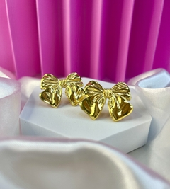 Brinco Laço Dourado - comprar online