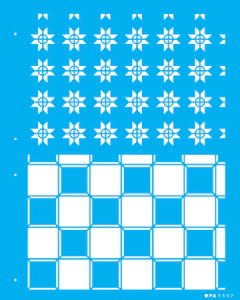 Stencil OPA 3357- Estamparia Marchetaria 20x25cm