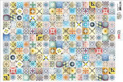 Opapel Decoupage OPA 2480- Estampa Ladrilho I 30x45cm