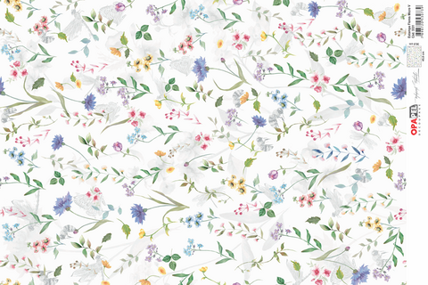 OPAPEL Decoupage OPA 3331 - Estampa Flores Micro V