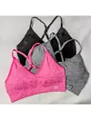 Kit 10 Peças Top Fitness Alça Regulável