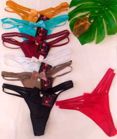 Kit 10 Calcinhas Sexy Lacinho Perola Importada (R$ 7,49 CADA)