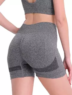 Kit 12 Peças Short Yoga Empina Bumbum