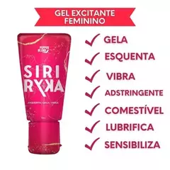 SIRI RYCA GEL FUNCIONAL FEMININO ESQUENTA VIBRA E GELA 18G PEPPER BLEND - comprar online
