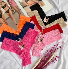 kit 10 Calcinhas de Renda Fio Asa Delta (R$6,50) - comprar online