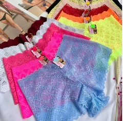 Calcinha Caleçon de Renda Modelo Shortes - Dona Jack moda íntima