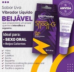 Shock G gel massagem corporal comestível ELETRIZANTE - comprar online