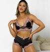 CONJUNTO SHORT DOLL RENDINHA CURTINHO