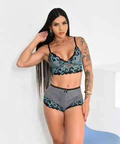 CONJUNTO SHORT DOLL RENDINHA CURTINHO na internet