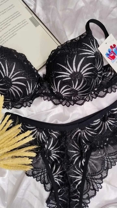 CONJUNTO DE LINGERIE LUXO RENDA - loja online
